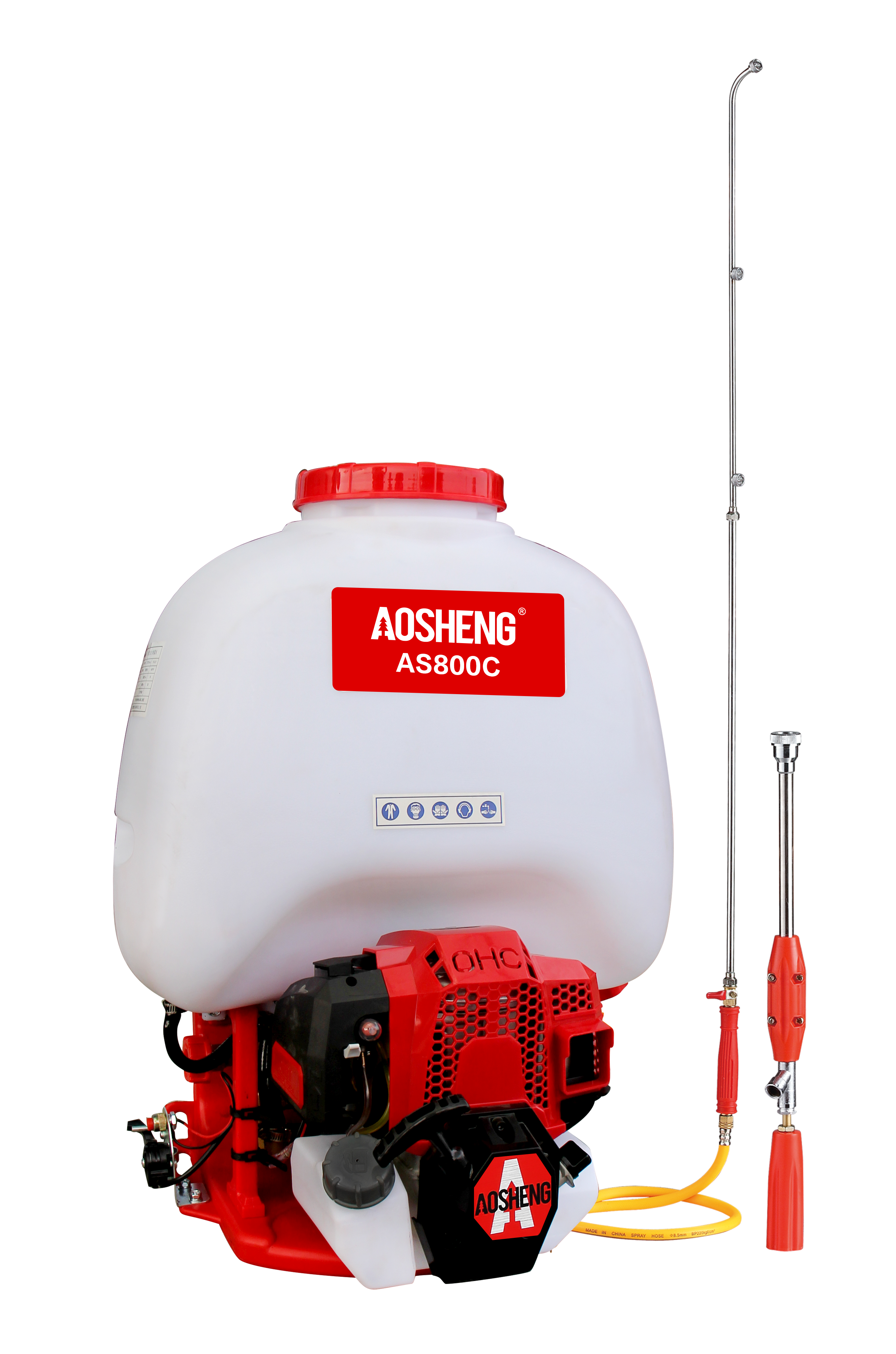 Cad iad na tionchair chomhshaoil ​​a bhaineann le spraeire cumhachta gásailín?